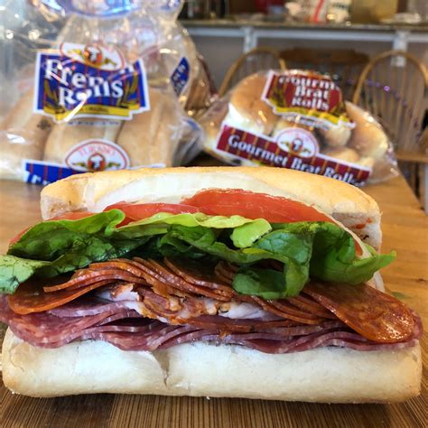 Classic Italian Sub On Turano French Roll • Turano Baking Co