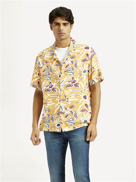 Men's Floral Multi Color Camp Shirt – Levis India Store