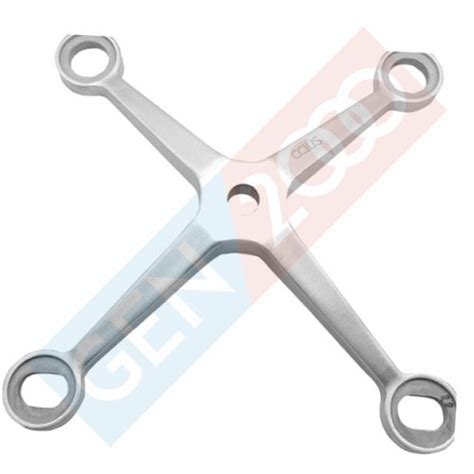 Jual Fitting Spider Jepit Kaca Kaki 4 Spider Fitting Kaca 4 Kaki ...