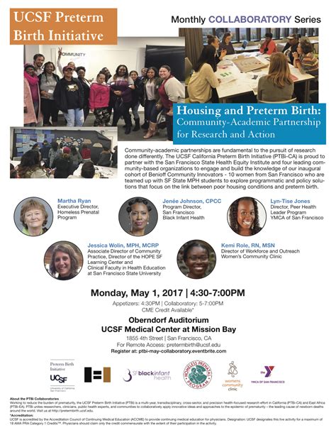 Housing and Preterm Birth: Community-Academic Partnership for Research ...