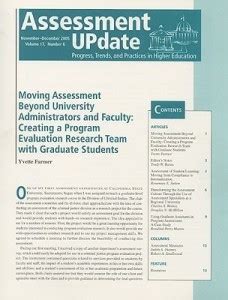 Assessment Update Volume 17, Number 6 November-december 2005: Buy ...