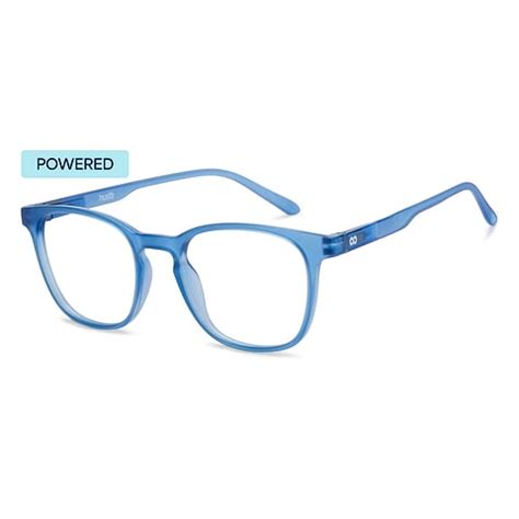 Buy Ocean Blue Full Rim Square Lenskart HUSTLR LA E15417-W C1 ...