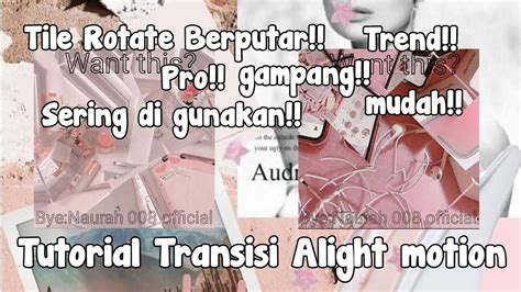 Image result for Tutorial Transisi Alight Motion
