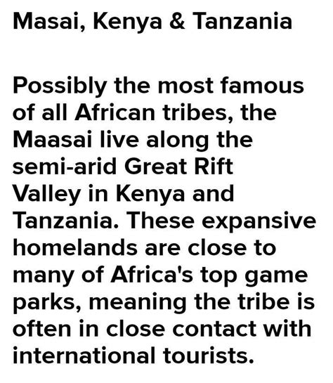 Is there any room for tribe in a contemporary africa - Brainly.in