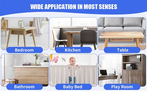 OLENZ Corner Protectors Safety Corner Protectors for Baby Transparent ...