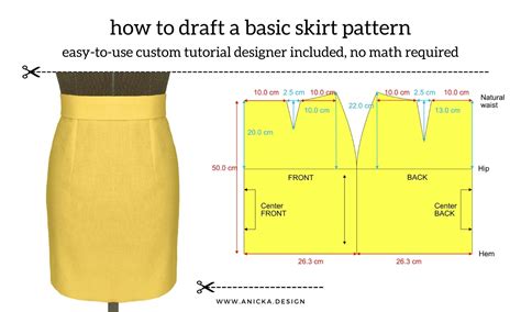 Image result for Basic Skirt Pattern