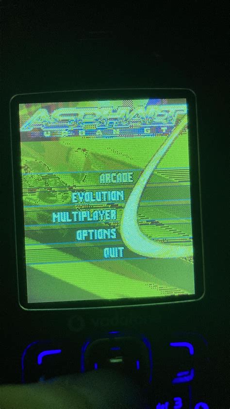 Guys, how to fix this glitch on Asphalt 1 ngage rom? : r/Nokia