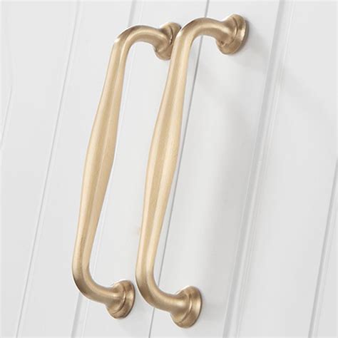⚡️Buy Max Pure Copper Kitchen Cabinet Handle Pull Furniture Door Drawer ...