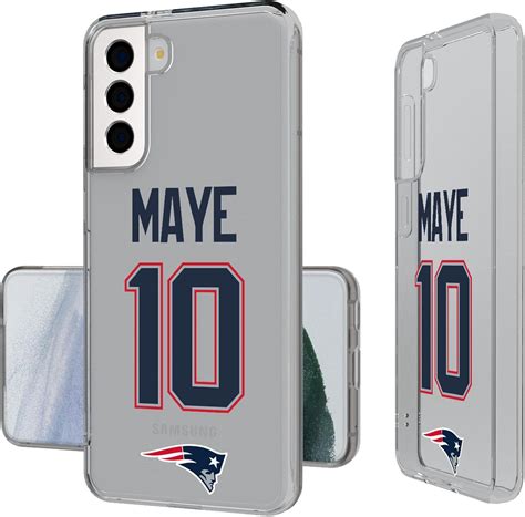 Amazon.com: Keyscaper Drake Maye New England Patriots Galaxy Clear Case ...