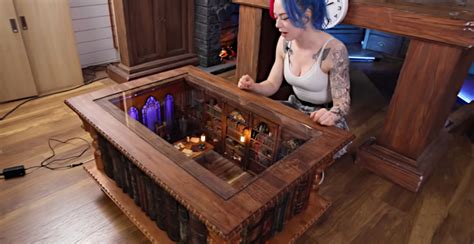 Image result for Miniature Library Table