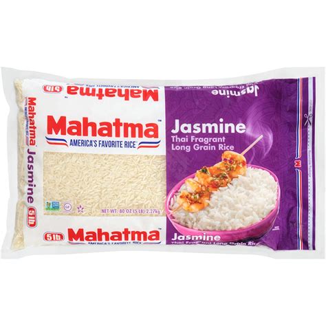Buy Mahatma Authentic Aromatic Thai Jasmine White Rice, Gluten Free ...