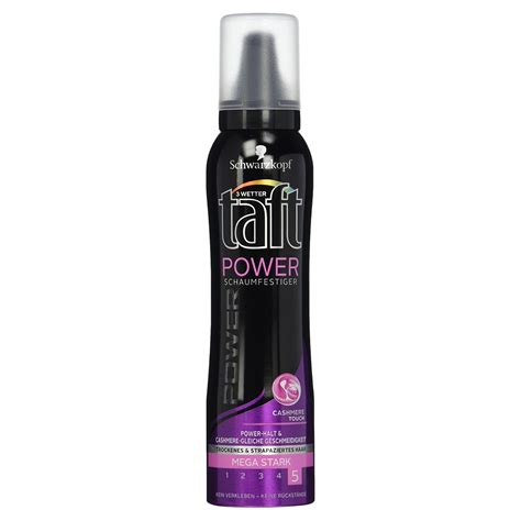 Buy Schwarzkopf Taft Power Hair Mousse, Cashmere-like softness, Mega ...