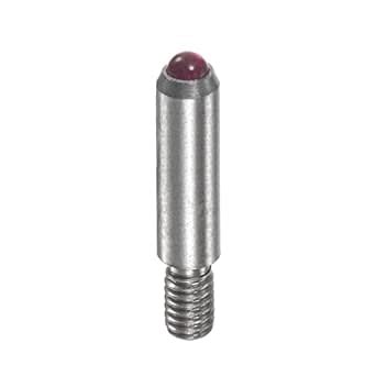 HARFINGTON Ruby Ball Contact Point 14mm Length Measuring Probe Stylus ...