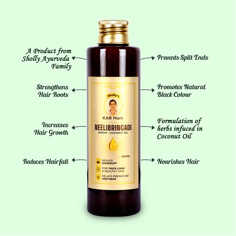 Buy Neelibringadi Coconut Oil Online – Sholly Ayurveda | Karmark