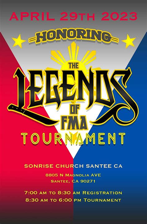 3rd Annual Honoring the Legends of FMA Tournament, Eastlake High School ...