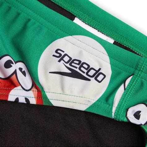 Speedo | Men's Swimming Trunks | Green/Orange | SportsDirect.com