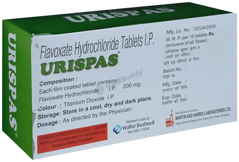 Buy Urispas Tablet Online | Genuine & Fast Delivery - MediBuddy