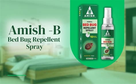 Amish Herbal Bed Bug Spray 100ml Pack Of 1 |10Minutes Result Guaranty ...