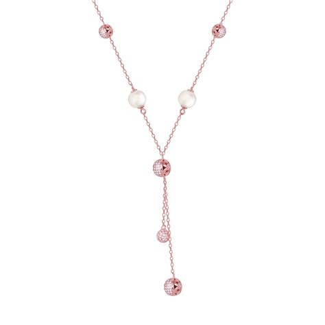 GIVA 925 Silver Anushka Sharma Rose Gold Pearlicious Necklace| Gifts ...