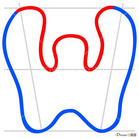 How to Draw W in JavaScript 的图像结果