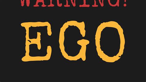 Download wallpaper 2560x1440 ego, warning, inscription, text widescreen ...