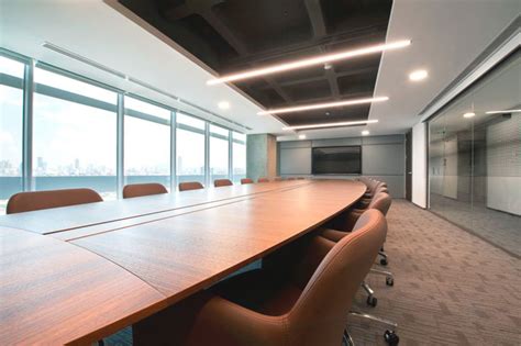 办公空间样板房小会议室设计 – 设计本装修效果图