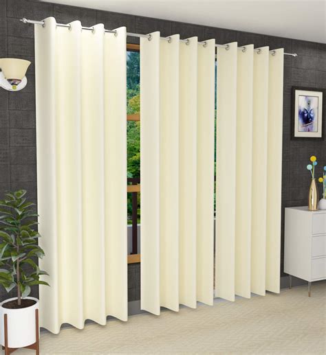 Buy Home cloud Premium Thick Smooth Glossy Polyester 100% Blackout ...