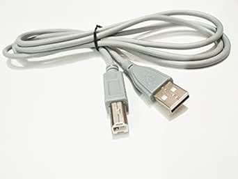 High Speed Printer Cable 1.5 Meters (5 Feet) USB Type A Male to B Male ...