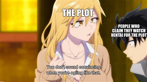 Definitely watching for the plot : r/Animemes