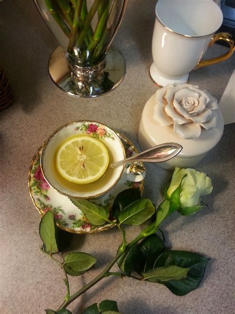 Hot Water, Lemon & Honey ~ My Favorite Cold Weather Drink - A Home for Elegance