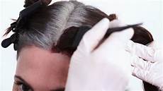 How To Color Hair by Got Gray Hair How To Color Cover Grays At Home Esalon How To Color Hair