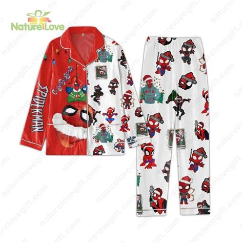 Marvel's Spider Man Christmas Pajamas Set Xmas Gifts - Unique Gifts For ...