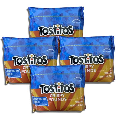 Buy Crispy Rounds Walking Taco Tortilla Chips by Tostitos Bundled by ...