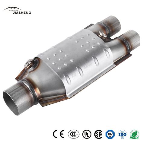 2", 2.5" Universal Oval Direct Selling Catalytic Converter Auto ...