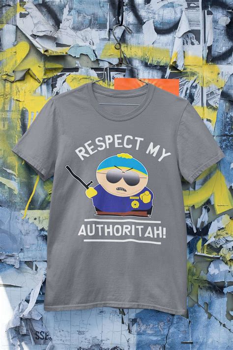 South Park Cartman 'Respect My Authoritah!' T-Shirt | Misty-UK