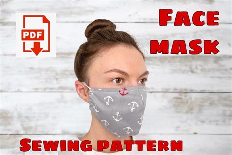 Image result for Designer Face Mask Pattern