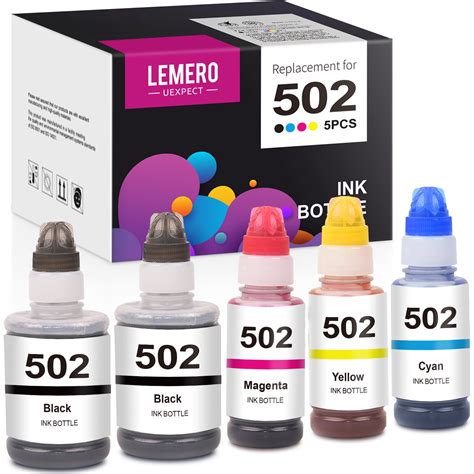 502 Ink Bottle Replacement for Epson 502 T502 India | Ubuy