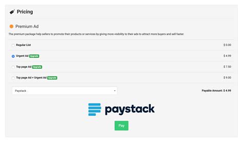 Image result for Paystack Payment Modal