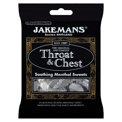 Jakemans Throat and Chest Menthol Sweets 100G : Amazon.in: Health ...