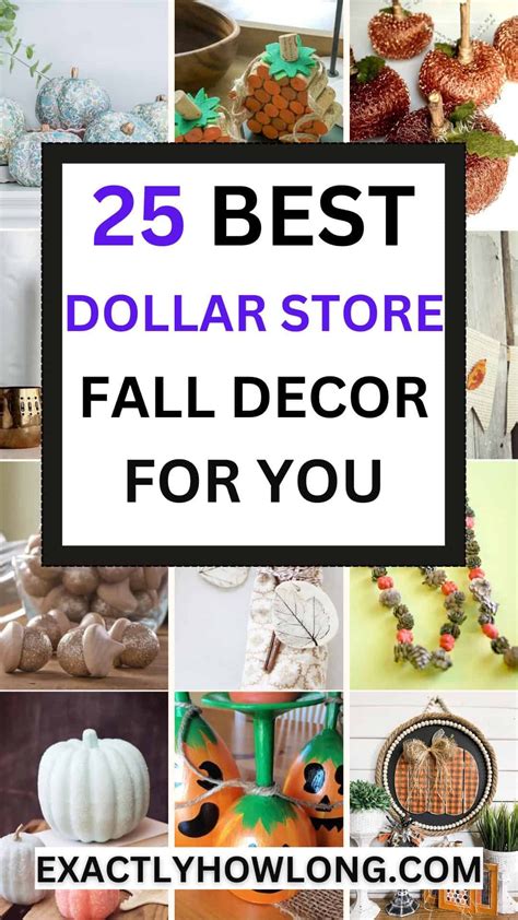 Image result for Dollar Store Fall Decor