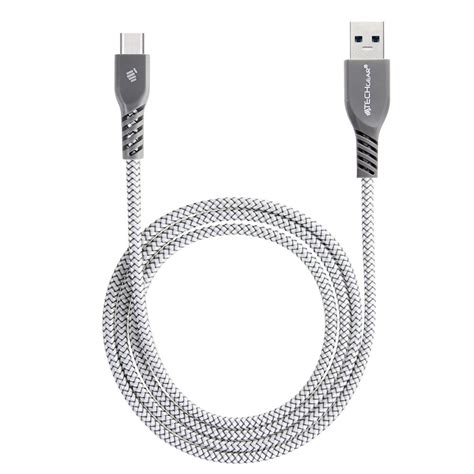 TECHGEAR STRONG High Durability Braided USB C Charging & Data Sync ...