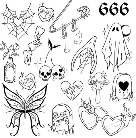 Tattoo | Small tattoos, Flash tattoo designs, Halloween tattoo flash