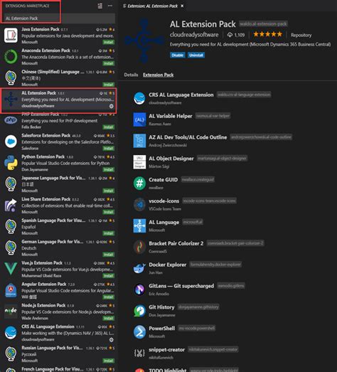 Image result for vs Code with Al Language Extension Setup