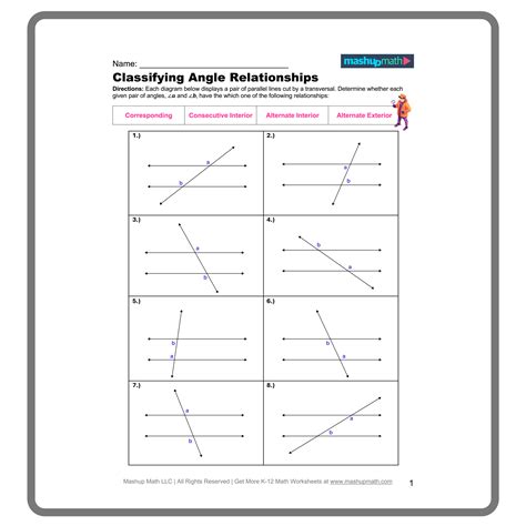 Image result for Parallel Lines Cut by Two Transversals
