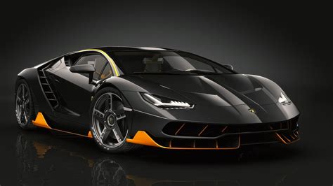 Download Black Car Car Supercar Lamborghini Vehicle Lamborghini Centenario HD Wallpaper by Vahid ...