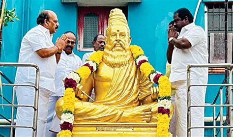 குன்றத்தூரில் திருவள்ளுவர் சிலை ஊர்வலம்: அமைச்சர் அன்பரசன் ...