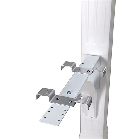 Postal Pro The Estate Mailbox Post with Planter PP235PLWH at Lowes.com