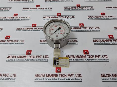 Lemasa 0-1600 Bar Pressure Gauge 0-23000 Psi – Aeliya Marine Tech