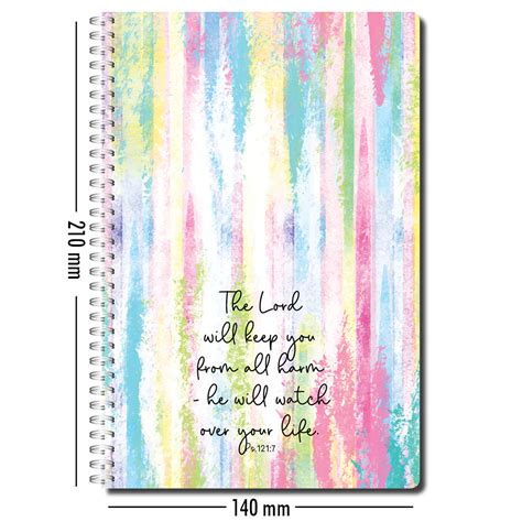 He will watch over your life - Notebook
