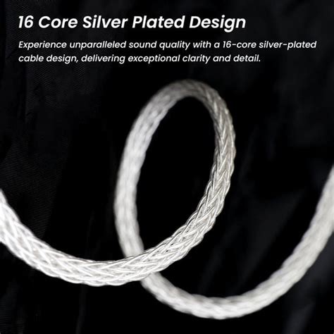 AUDIOCULAR C04 16 Core Upgrade Cable for IEM – Concept Kart